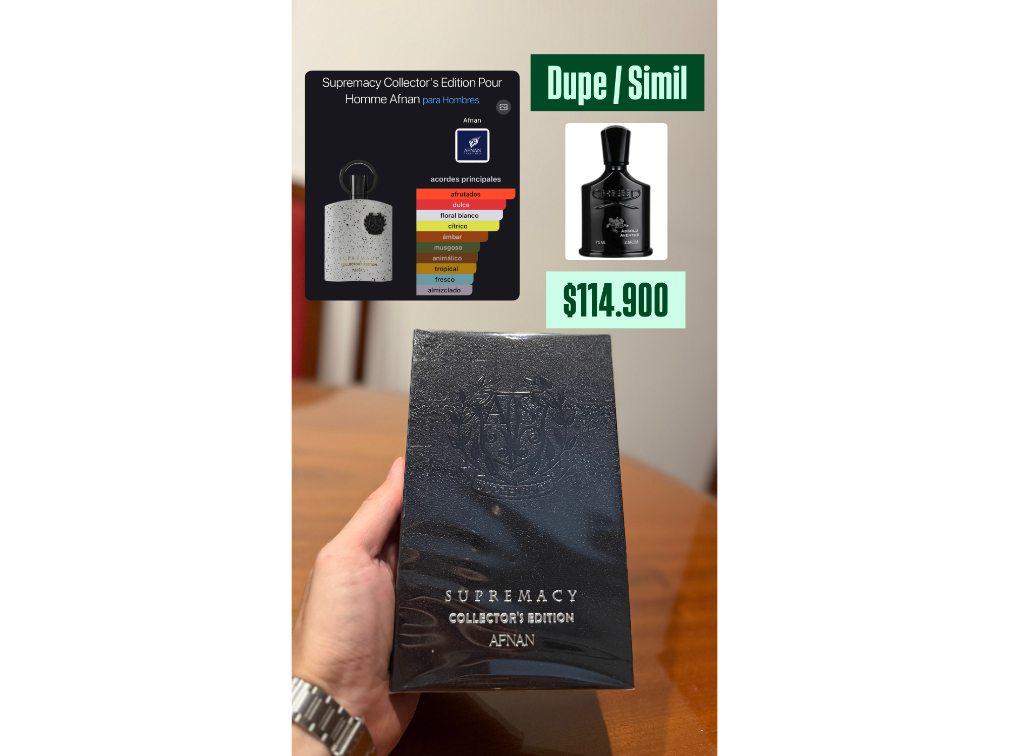 Supremacy Collector's Edition Afnan de JFT Perfumes