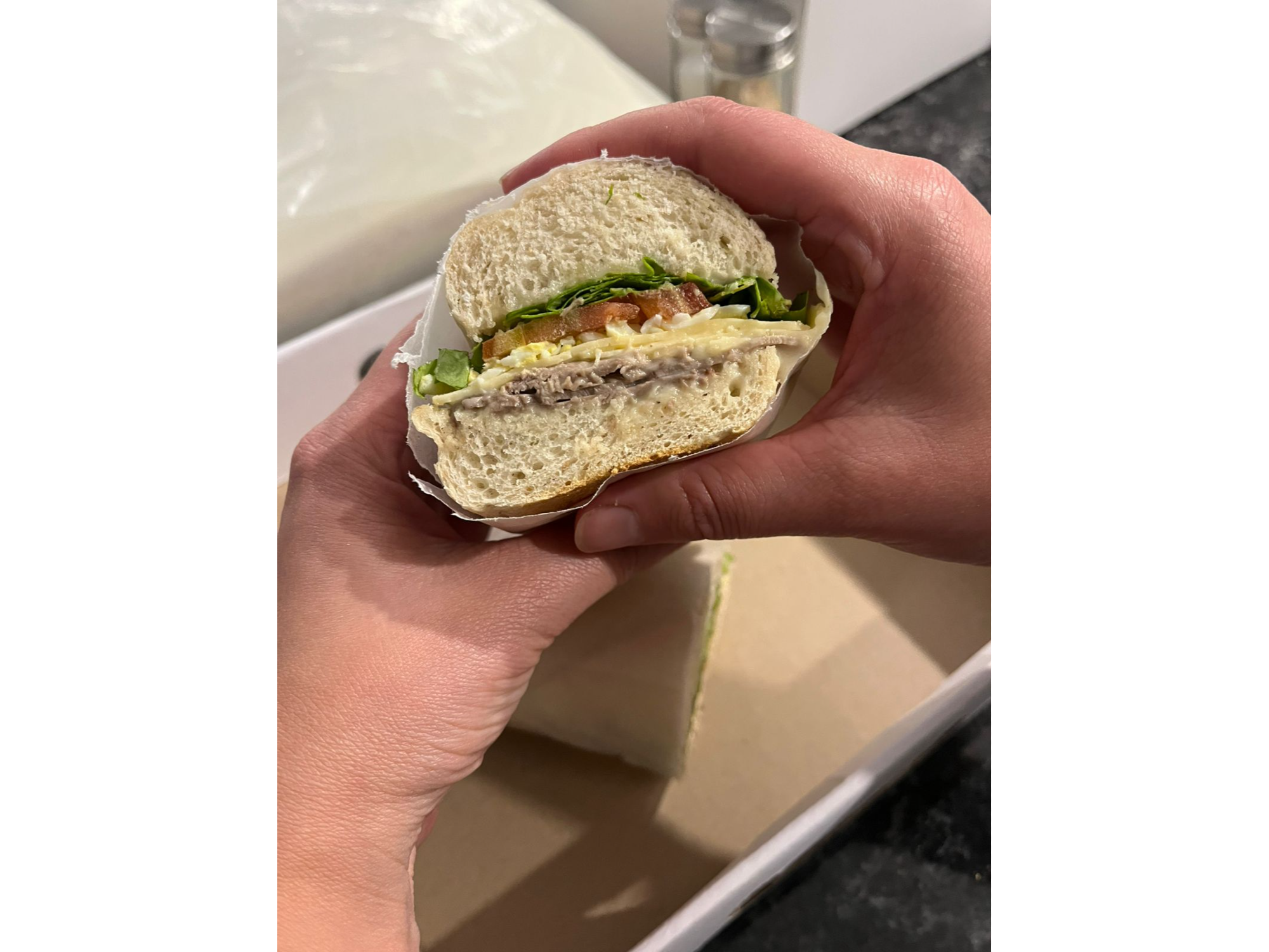 2 baguettes + papas snack + gaseosa de 1.5 lts