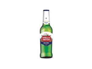 Stella Artois sin alcohol vidrio 330 cc