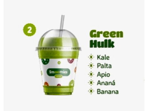 SMOOOTHIE GREEN HULK de EasyFrut Gastro 5