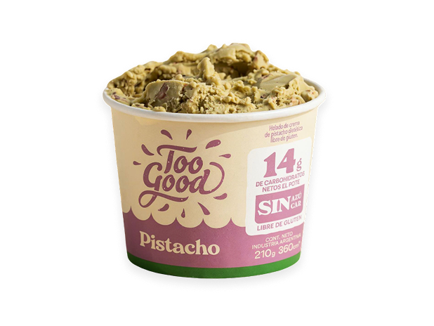 LINEA KETO - PISTACHO X CAJA DE 18 POTES DE 210G
