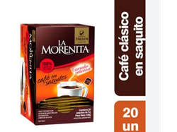 SOBRE CAFE UNIDAD LA MORENITA