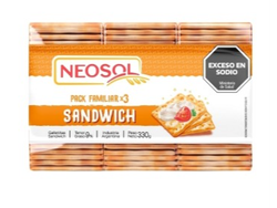 GALLETITAS DE AGUA x3 NEOSOL
