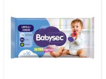 TOALLITAS HUMEDAS BABY SEC HIPOALERGENICAS