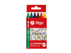 6 CRAYONES FILGO