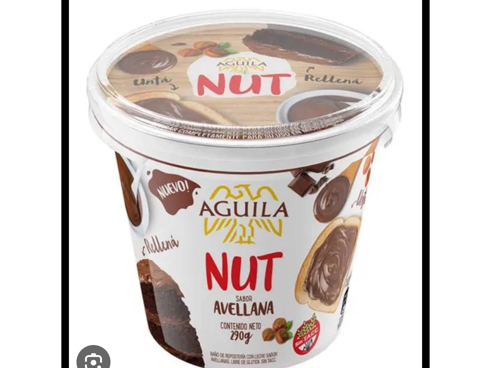 Relleno Águila Nut Avellanas