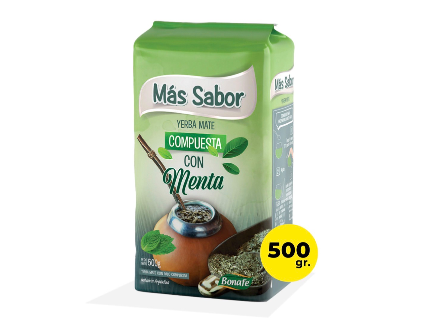 YERBA MÁS SABOR MENTA