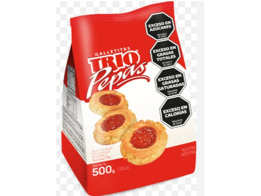 PEPAS TRIO 500GR