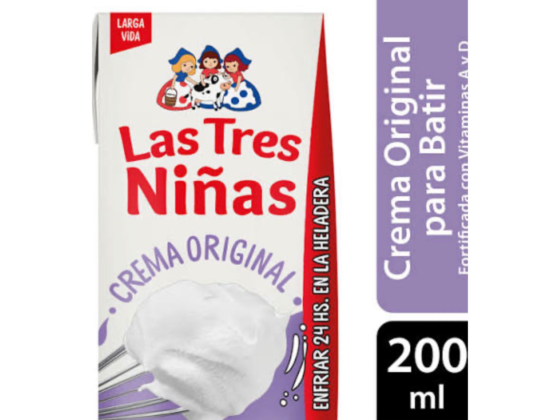 CREMA BATIR 200ML TRES NIÑAS
