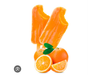 Helado de agua naranja