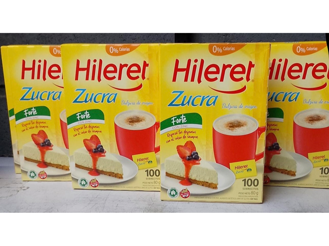 100 SOBRES EDULCORANTE ZUCRA