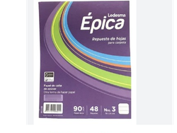 REPUESTO 48 HOJAS RAYADAS LEDESMA