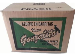 AZUFRE GONZALITO X80 ( a granel)