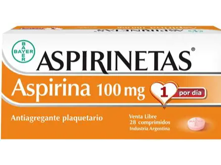 ASPIRINETAS ( 7 tiras x14u )
