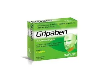 CARAMELOS X9 (DOLOR DE GARGANTA) GRIPABEN