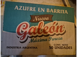 AZUFRE GALEON X50 ( a granel)