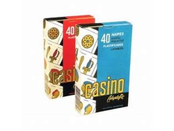 NAIPE CASINO PLASTIFICADO x40/x50
