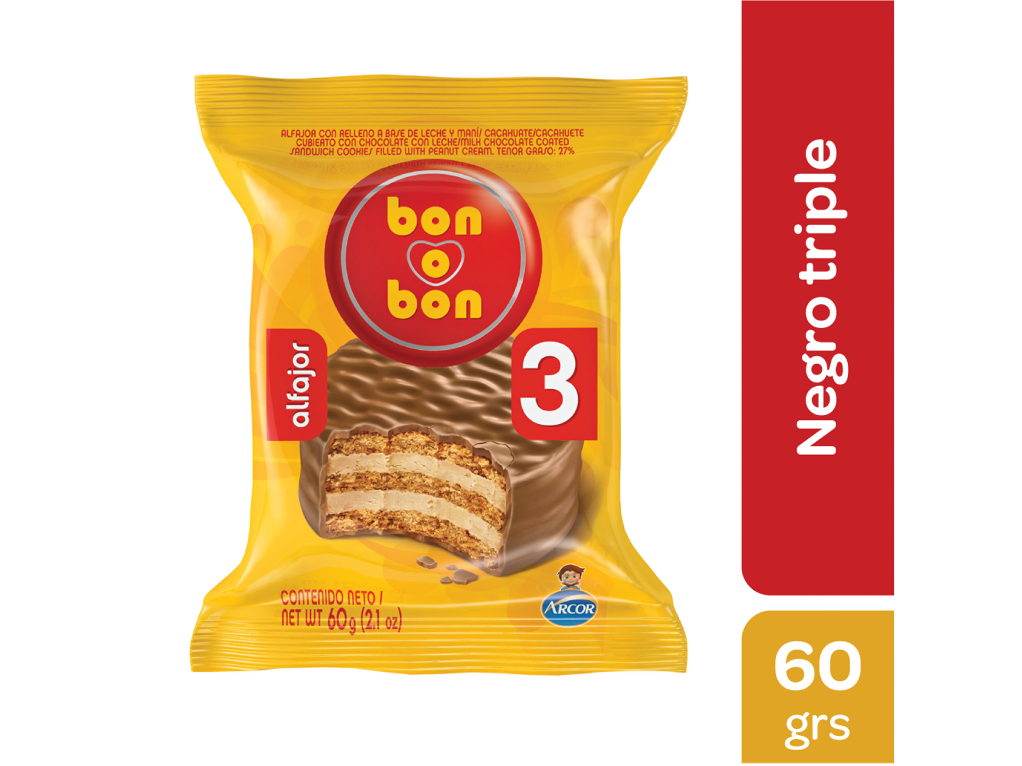 BONOBON TRIPLE NEGRO