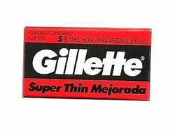 HOJITA DE AFEITAR GILLETE X5U ROJA