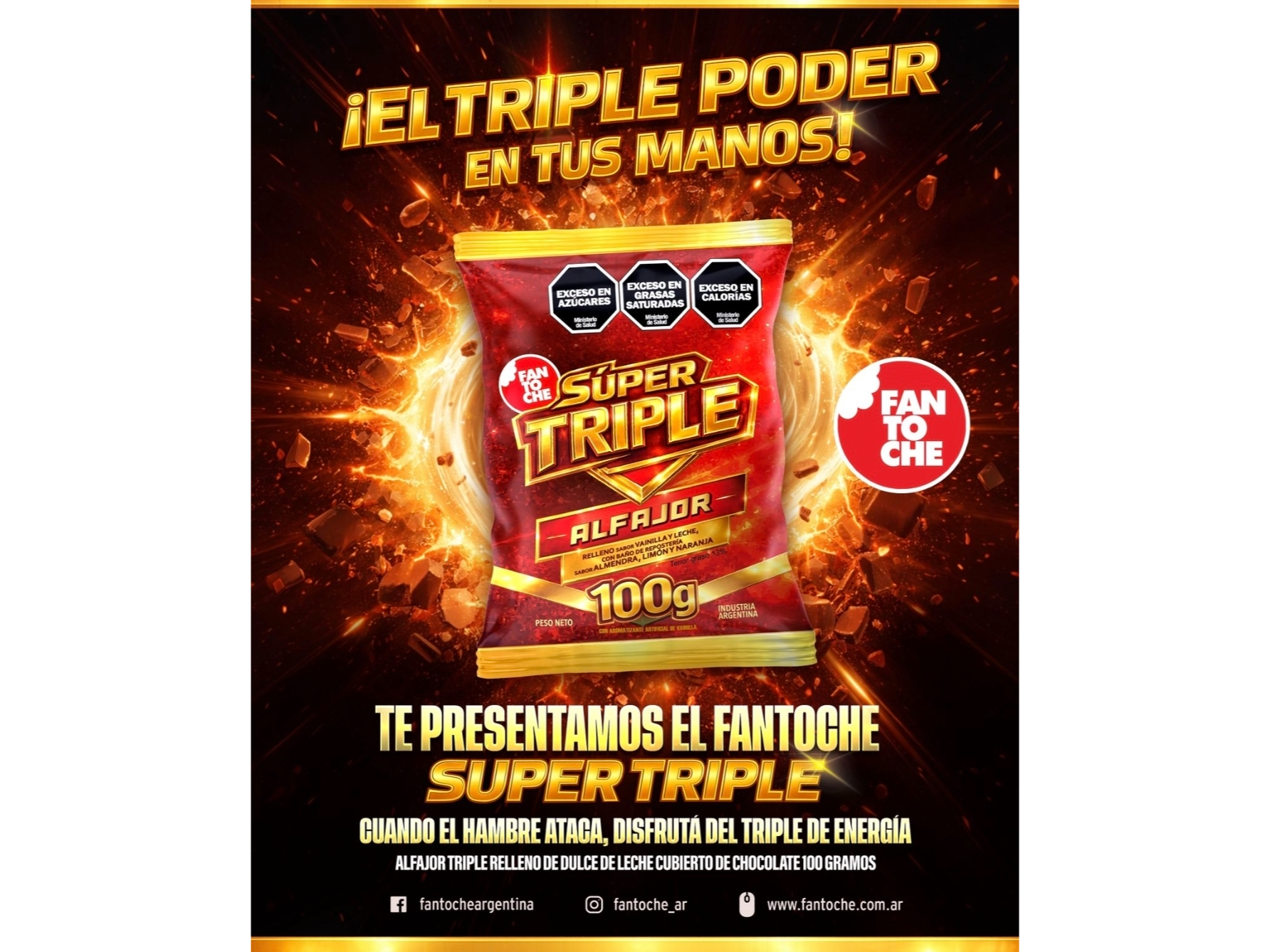 FANTOCHE SUPER TRIPLE X100GR