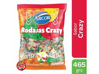 RODAJAS ACIDAS CRAZY ARCOR