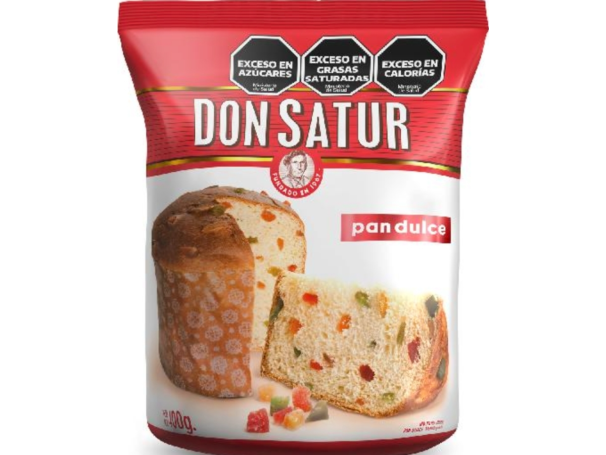 PAN DULCE SATUR CON FRUTA X6