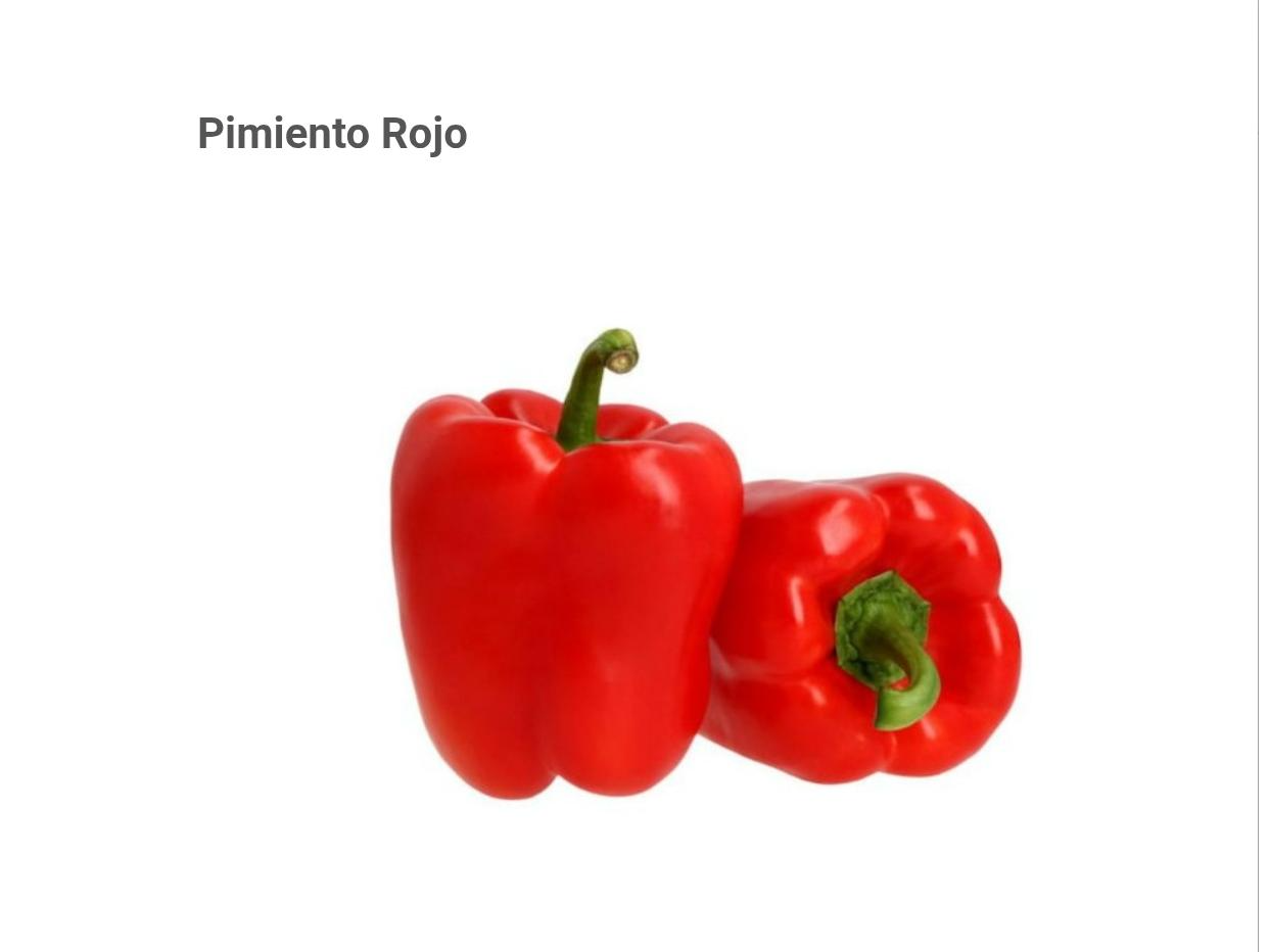 PIMIENTO ROJO