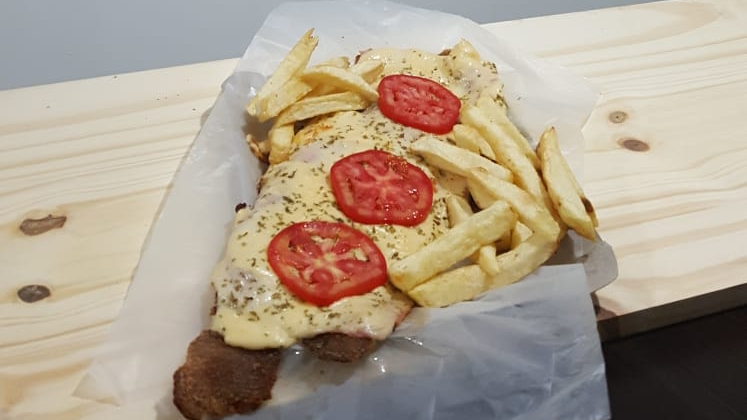 SANDWICH MILANESA - MILANESAS  NAPOLITANAS