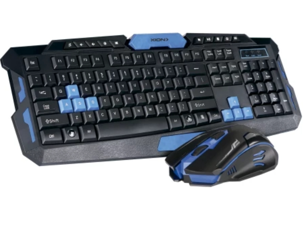 COMBO TECLADO Y MOUSE GAMER INALAMBRICO