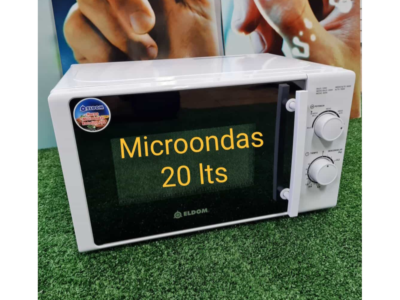 MICROONDAS ELDOM 20 LT