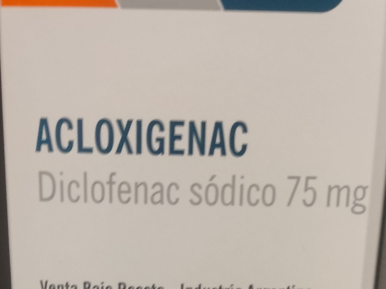 ACLOXIGENAC Diclofenac 75mg X10 Blister