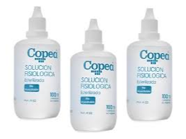 SOLUCION FISIOLOGICA ESTERIL X100ML COPEA