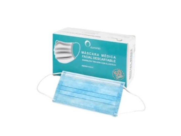 BARBIJO TRILPLE CAPA CON ELASTICO PACK 50 UN EUROMIX