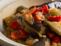 Cazuela de Berenjenas al Escabeche