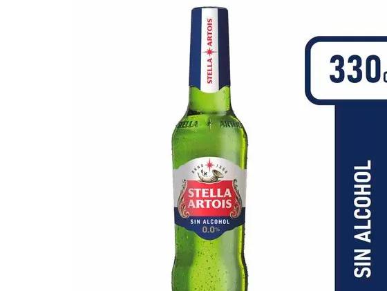 stella artois  sin alchol 330 ml
