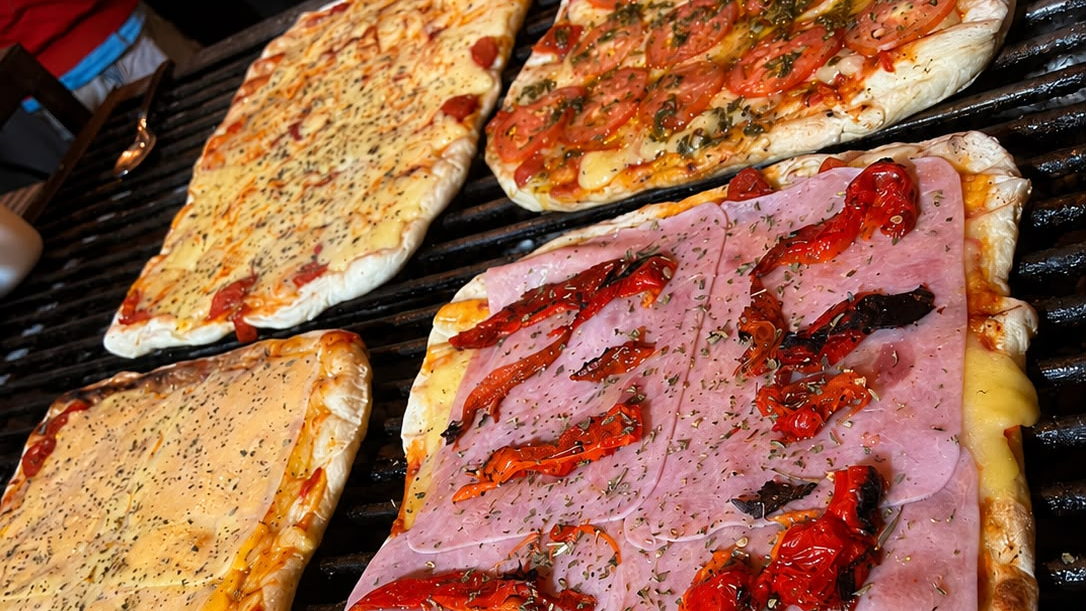 PIZZAS A LA PARRILLA