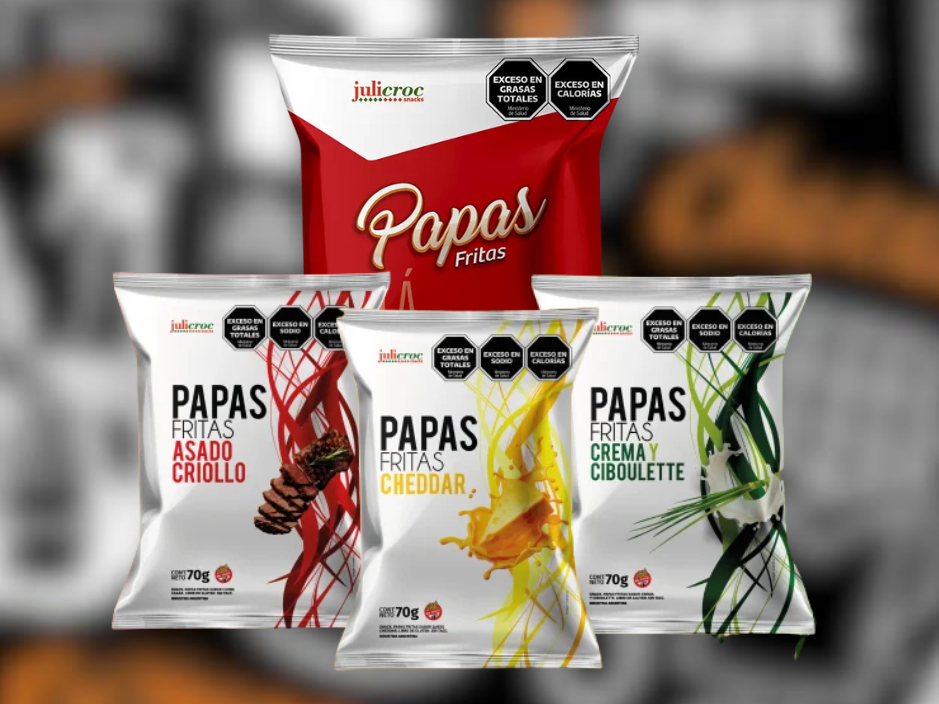 Julicrocs Papas Fritas 70grs
