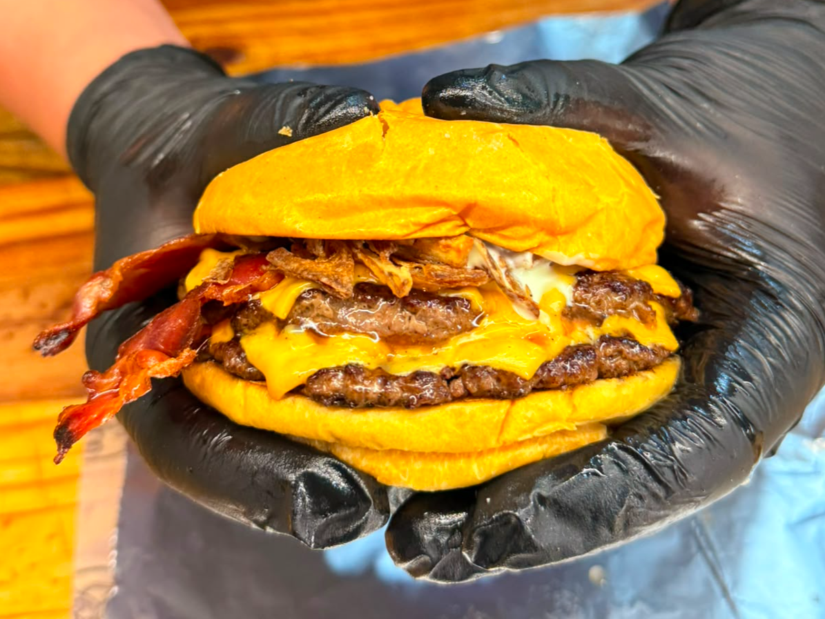 Hamburguesa crispy kush