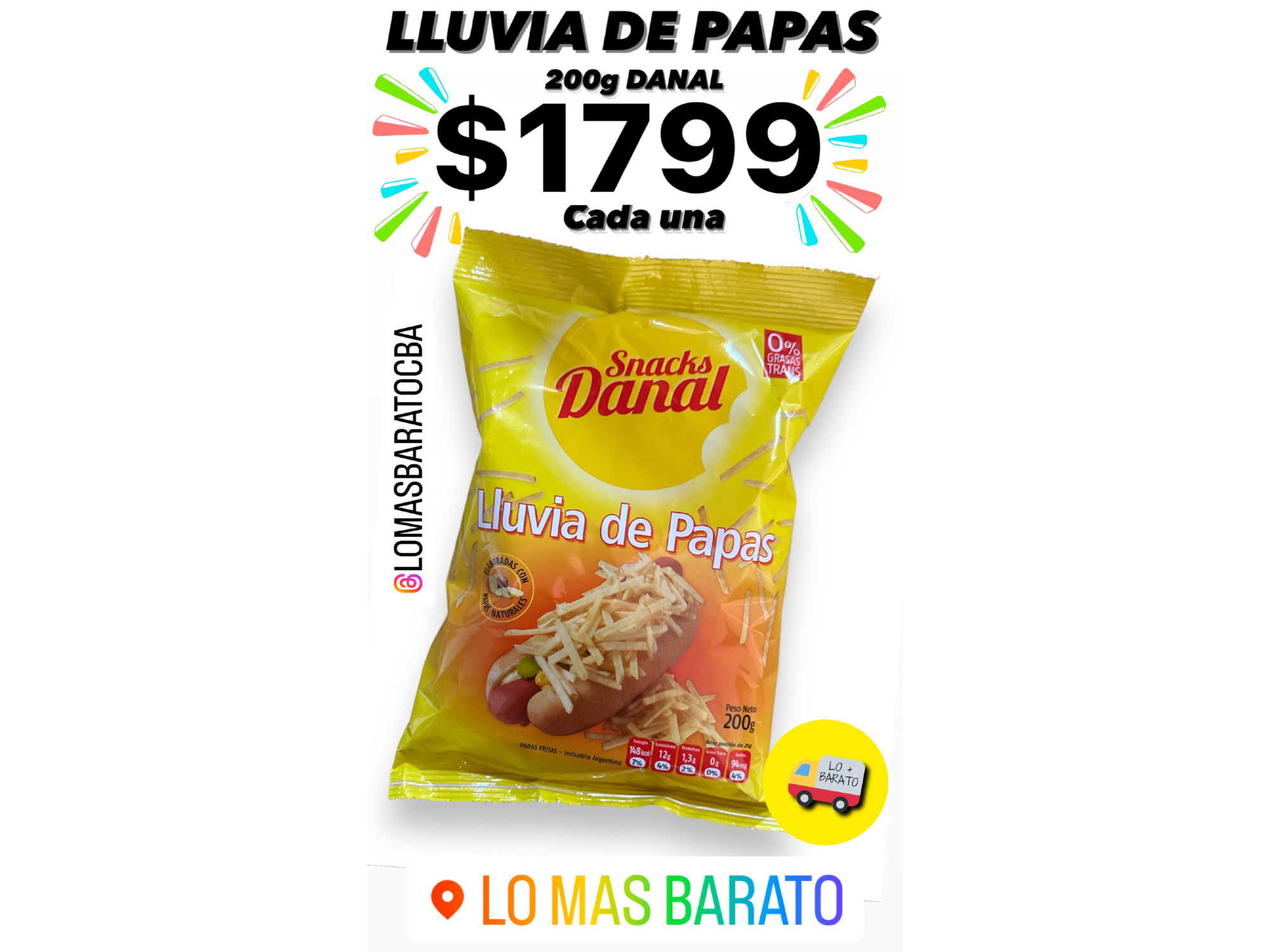 LLUVIA DE PAPAS