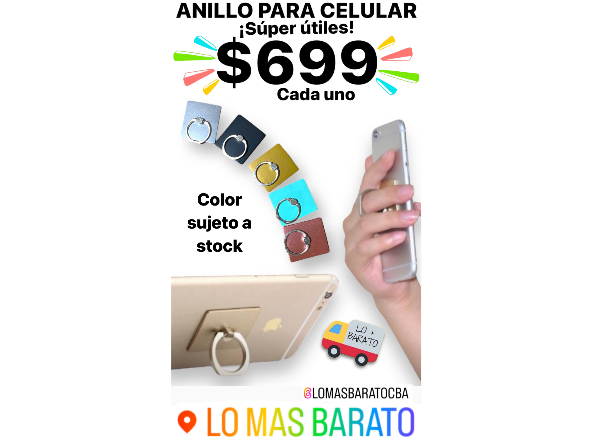 ANILLO PARA CELULAR