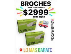 BROCHES PARA ABROCHADORA