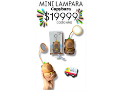 MINI LAMPARA CAPYBARA