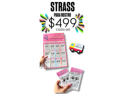 STRASS P/ ROSTRO