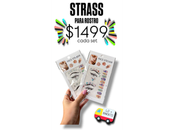 STRASS P/ ROSTRO