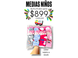 MEDIAS NIÑOS 8 A 10 AÑOS