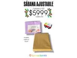 SABANA AJUSTABLE 1 PLAZA Y 1/2