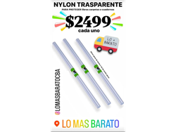 NYLON TRANSPARENTE