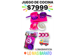 JUEGO DE COCINA