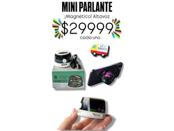 MINI PARLANTE MAGNÉTICO