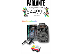 PARLANTE 8 PULGADAS/25W